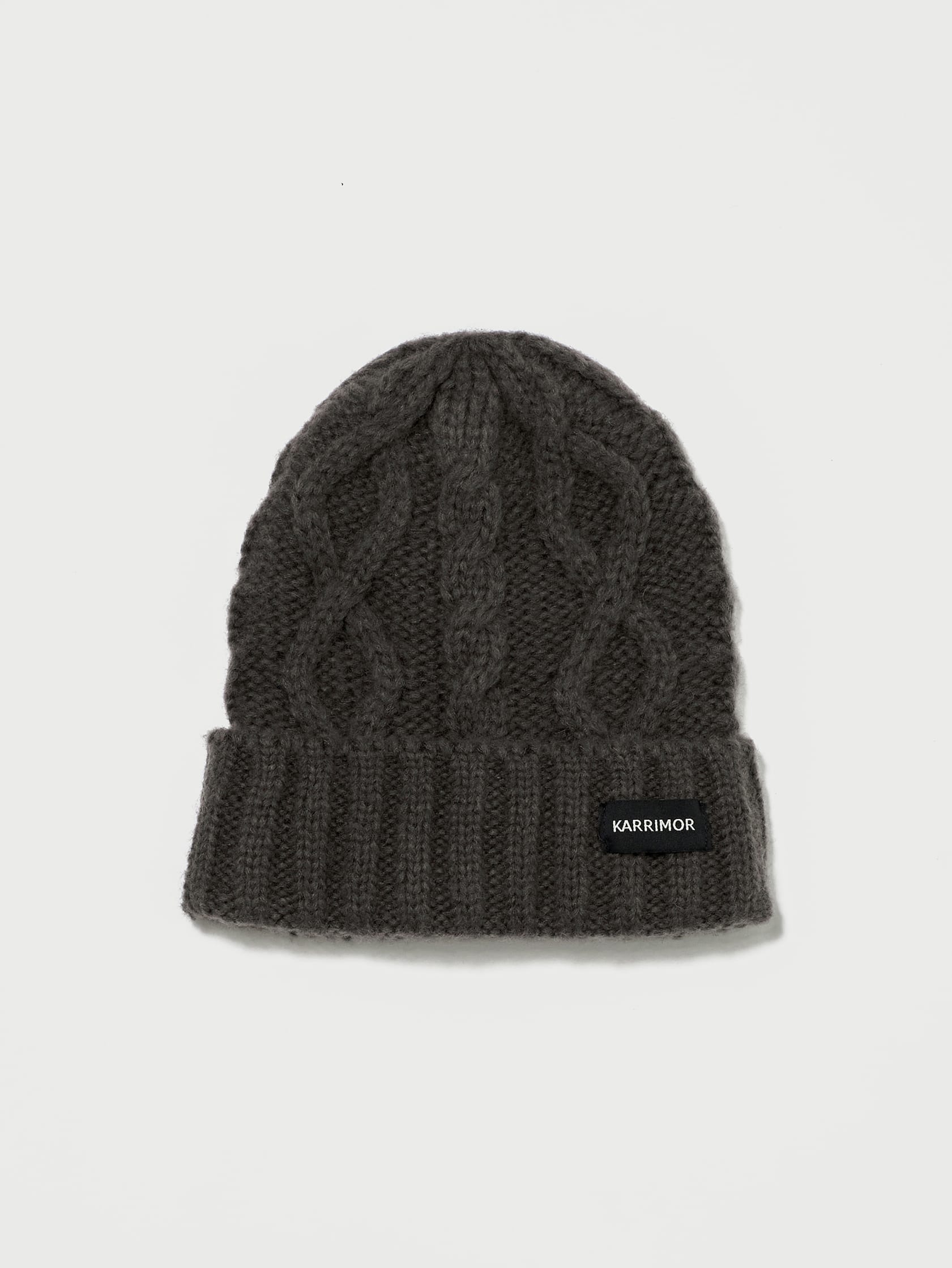 wool-mix braid knit cap | KARRIMOR カリマー | リュックサック