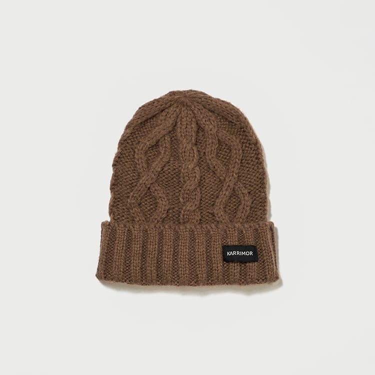 wool-mix braid knit cap | KARRIMOR カリマー | リュックサック