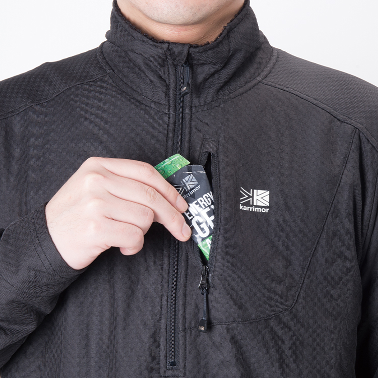 karrimor half zip fleece mens