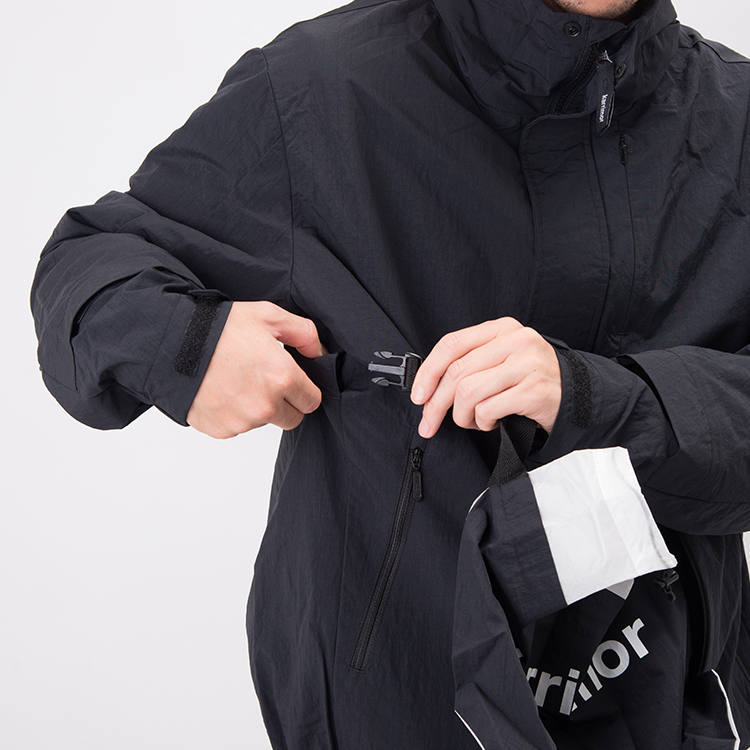 Urban utility storage bag jacket