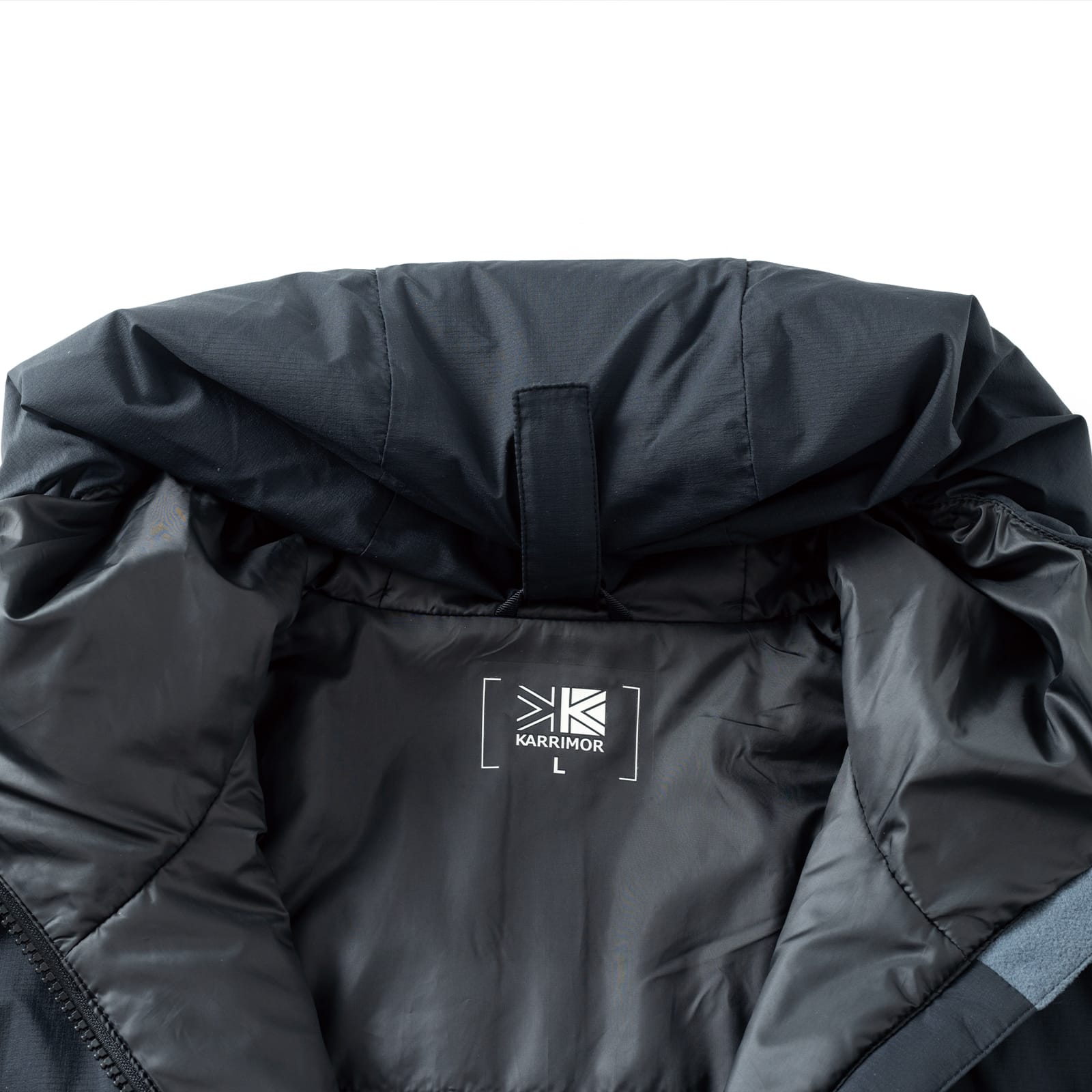 KARRIMOR / insulation LT hoodie/PRIMALOFT/S/ナイロン/BLU/左ポケットプル破損// insulation LT hoodie | KARRIMOR カリマー | リュックサック