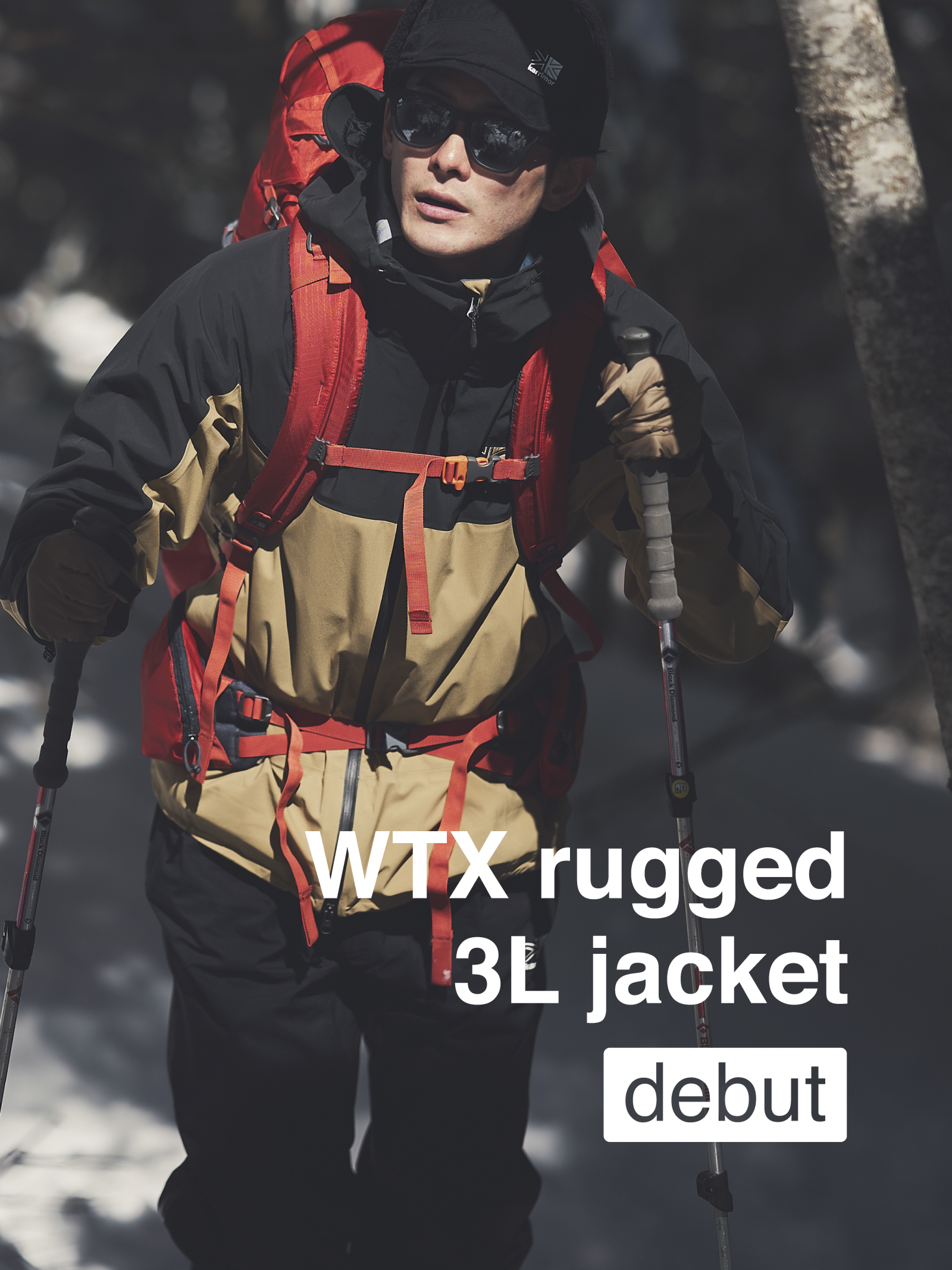 WTX rugged 3L jkt debut | KARRIMOR カリマー | リュックサック